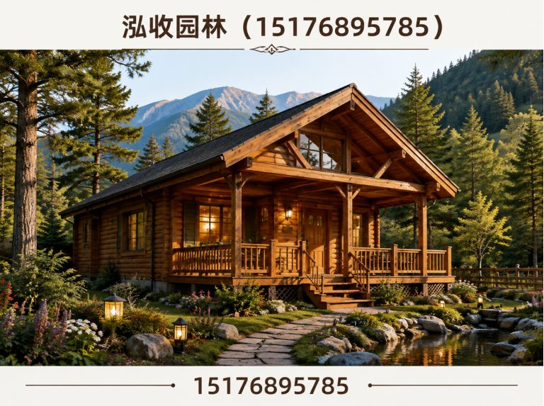 鸡西防腐木凉亭展示图